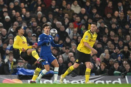 Chelsea - Dortmund a început cu o întârziere de 10 minute, deoarece autocarul nemţilor nu a ajuns la timp pe Stamford Bridge