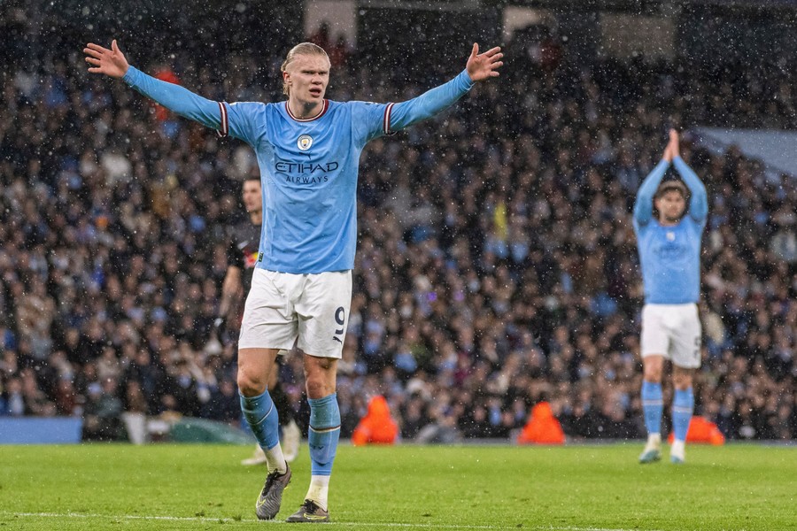 Haaland surprinde după ce a marcat 5 goluri cu Leipzig şi a intrat în istoria Champions League: ”I-am spus lui Guardiola că voiam să înscriu 6!”
