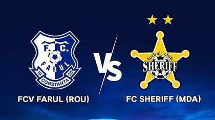 S-a mutat locaţia partidei Sheriff - Farul Constanţa! UEFA nu a permis să se joace la Tiraspol