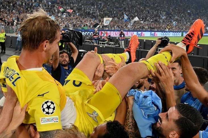 VIDEO | Portarul lui Lazio a marcat în Champions League! Când s-a întâmplat ultima dată în istorie