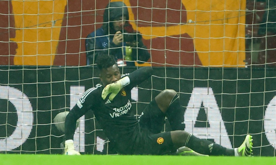 VIDEO | ”O altă noapte şocantă”. Andre Onana, criticat grav după o nouă gafă în Champions League