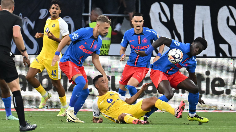 FCSB - Maccabi Tel Aviv 1-1. Campioana României a juca curajos, dar a plătit tribut unei neatenţii