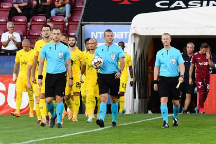 Un danez, delegat la meciul FCSB - Sparta Praga. Centralul a arbitrat-o şi pe CFR Cluj în cupele europene