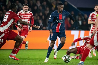 VIDEO | PSG - Brest 7-0. Cel mai clar succes pentru parizieni din istoria participărilor în Liga Campionilor!