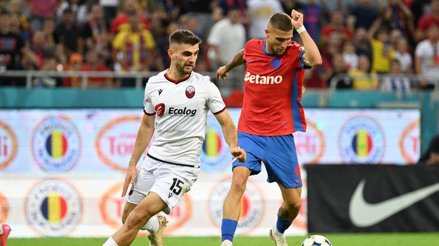 FCSB – Shkendija 1-2. Dezastrul e complet pentru campioana României