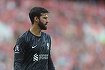 Portarul Alisson Becker de la Liverpool va fi indisponibil la meciul cu Galatasaray din Champions League