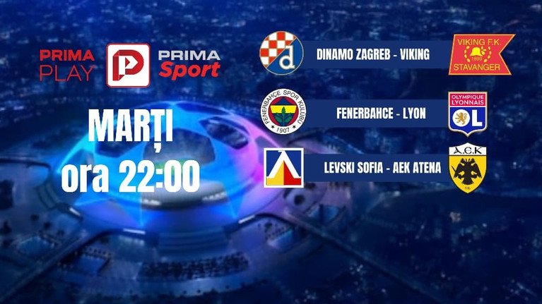 VIDEO | Începe play-off-ul Ligii Campionilor! Trei partide se văd marţi, pe Prima Sport şi PrimaPlay.ro