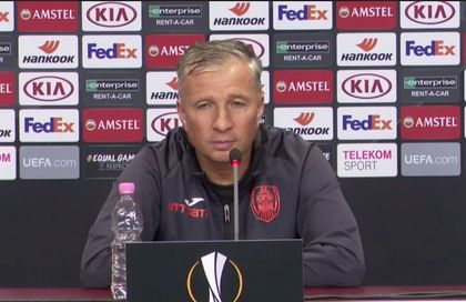 DAN PETRESCU RĂMÂNE REZERVAT ÎNAINTEA CONFRUNTĂRII DECISIVE CU CELTIC. „DACĂ NE VOM CALIFICA VA FI UN MIC MIRACOL”