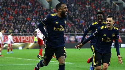 VIDEO | Olimpiakos - Arsenal 0-1. Lacazette aduce victoria „tunarilor” în infernul din Grecia