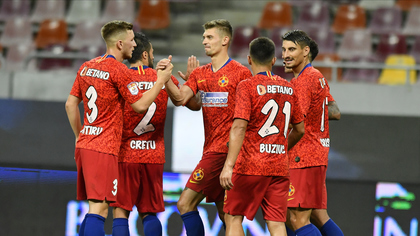 REZUMAT VIDEO | FCSB - Shirak 3-0. Victorie fără emoţii pentru echipa lui Toni Petrea