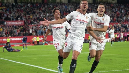 Omul finalei Europa League, în culmea fericirii: ”E incredibil, am făcut o finală foarte bună. Totul a decurs perfect”. Luuk de Jong, eroul Sevillei, a marcat primele goluri în competiţie cu Inter 