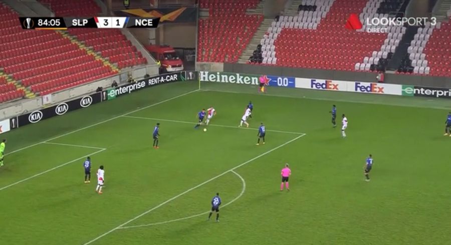 VIDEO | Slavia Praga - Nice 3-2. Cehii câştigă în faţa unei echipe din Top 5 campionate. Nicolae Stanciu a lipsit, învoit de antrenor