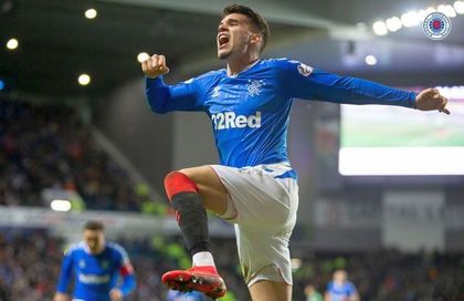 VIDEO | Ianis a marcat în sfârşit pentru Rangers. Gol norocos contra celor de la Lech Poznan, în Europa League