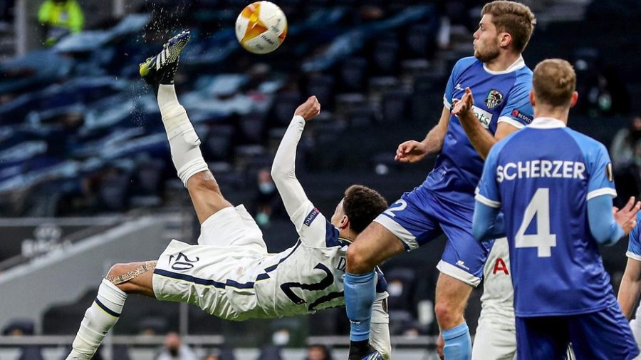 VIDEO | Tottenham - Wolfsberger 4-0. Dele Alli şi Gareth Bale s-au întrecut în goluri fabuloase! Englezii merg în optimile Europa League