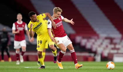 VIDEO | Manchester United - Villarreal e finala Europa League! 'Submarinul galben' a supravieţuit returului cu Arsenal, 0-0, în care Aubameyang a avut două bare
