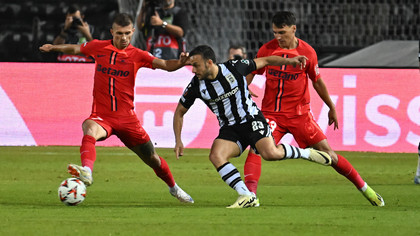 VIDEO | PAOK Salonic - FCSB 0-1. Cu un om în minus, campioana României obţine un succes istoric