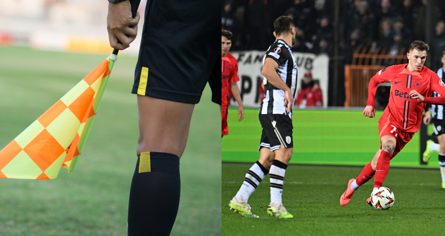 Cine va arbitra FCSB - PAOK, din returul play-off-ului Europa League. Alegere interesantă! 