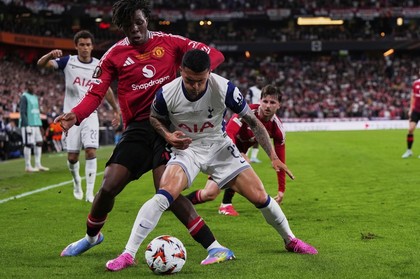 VIDEO | Tottenham - Manchester United 1-0. Radu Drăguşin îşi trece în palmares Europa League!