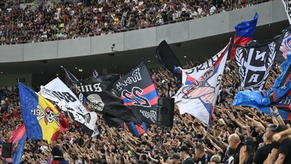 Probleme pentru FCSB după partida cu Aberdeen! Campioana României riscă sancţiuni din partea UEFA 