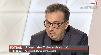 Marius Mitran i-a găsit circumstanţe Craiovei după remiza din Bănie cu Ararat Armenia: ”Mi-a rămas în cap asta” | VIDEO EXCLUSIV