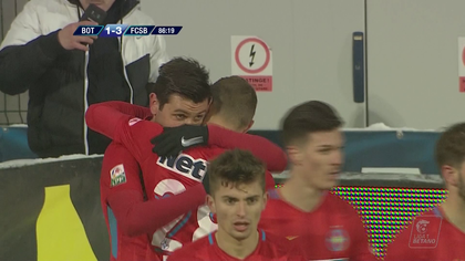 VIDEO | BOTOŞANI-FCSB 1-3. EXECUŢIE NEMAIPOMENITĂ A LUI RUSESCU
