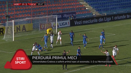VIDEO | PIERDURĂ PRIMUL MECI