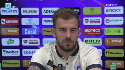 VIDEO | BĂLAŞA RUPE TĂCEREA DUPĂ TRANSFERUL LA CRAIOVA. „AM FOST FOARTE FERICIT SĂ AFLU ASTA”