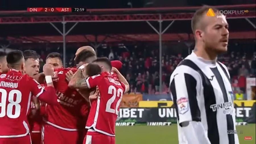 VIDEO | DINAMO, DEBUT CU DREPTUL ÎN PRIMUL MECI OFICIAL DIN 2020! „CÂINII” CÂŞTIGĂ CLAR CU ASTRA ŞI SPERĂ ÎN CONTINUARE LA UN LOC ÎN PLAY-OFF