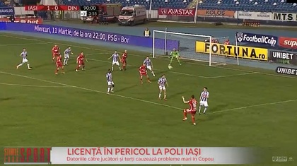 VIDEO | Poli Iaşi riscă să nu ia licenţa pentru Liga 1! De câţi bani au nevoie urgent moldovenii