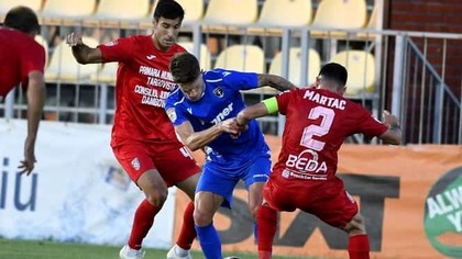 VIDEO | Debut stricat pentru Emil Sândoi. Voluntari - Chindia 2-0. Gheorghe şi Simonovski au pecetluit victoria gazdelor