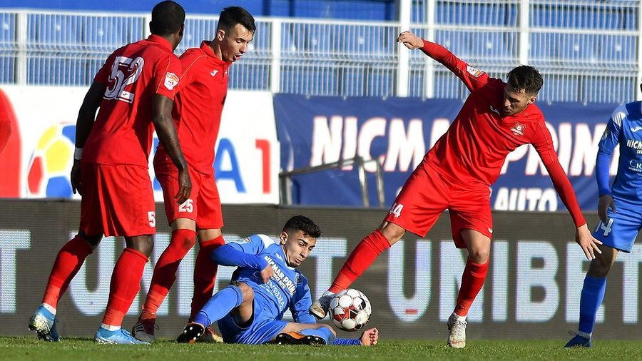 Lanterna roşie vs. ocupanta locului de baraj. Chindia - Hermannstadt, LIVE pe Look Sport de la ora 17:00