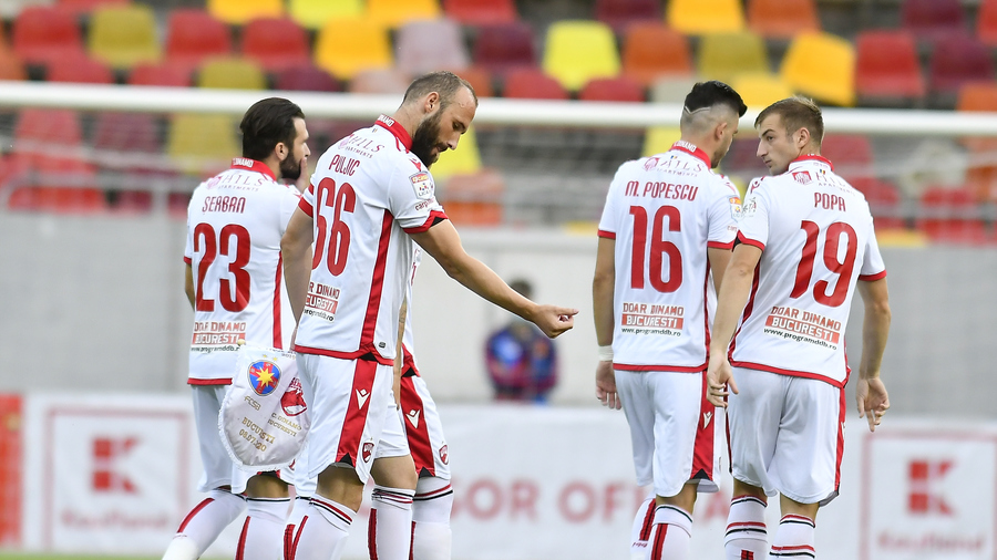 LPF a decis: când se joacă restanţele Dinamo - Chindia şi Hermannstadt - Dinamo din play-out-ul Ligii 1