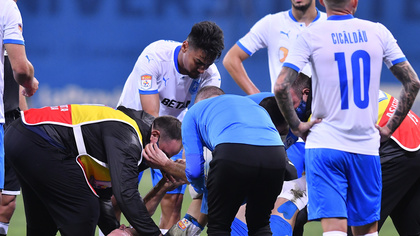 Mutu, trist pentru accidentarea lui Koljic: "Pentru el, în momentul de faţă, fotbalul s-a terminat"