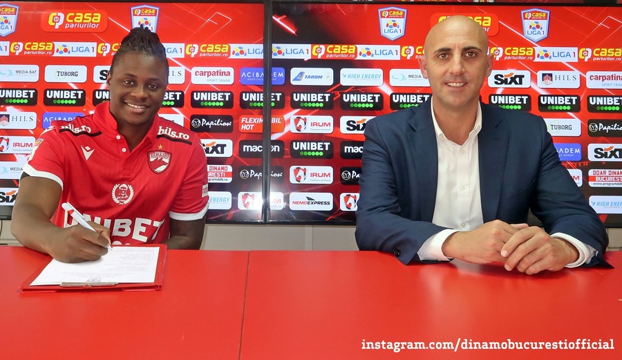 OFICIAL | Dinamo, la al 14-lea transfer: Magaye Gueye a semnat şi a ajuns sub comanda lui Contra!
