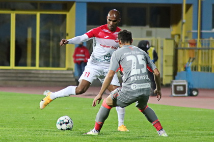 Hermannstadt - UTA 1-1. VIDEO | Hora, din lovitură liberă, a adus un punct la Arad