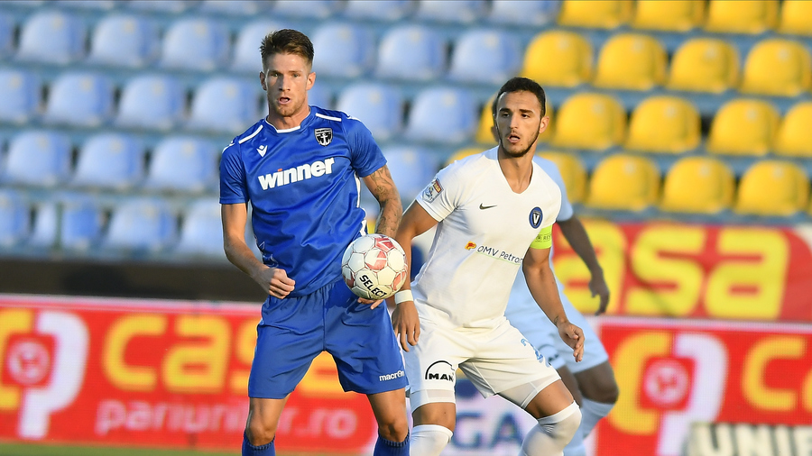 VIDEO | Voluntari - Viitorul 0-2. Două greşeli mari în defensivă au decis partida