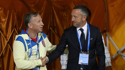 Ironiile lui Mihai Stoica la adresa lui Dan Petrescu, după meciul CFR Cluj - Gaz Metan. "Cum facem, nea Dane barosane venit din străinătate?"