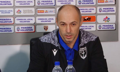 VIDEO | Bogdan Andone voia mai mult de la meciul cu Craiova. ”Dacă aveam puţină atenţie, am fi câştigat”