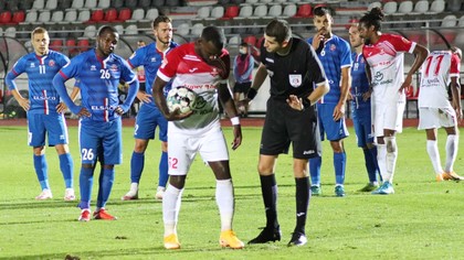 VIDEO | FC Botoşani continuă lupta pentru calificarea în play-off. Trupa lui Croitoru a învins Hermannstadt la limită 