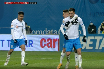 VIDEO | Noul antrenor al Craiovei a avut ce vedea. Baiaram şi Ivan, fază superbă sub ochii lui Ouzounidis