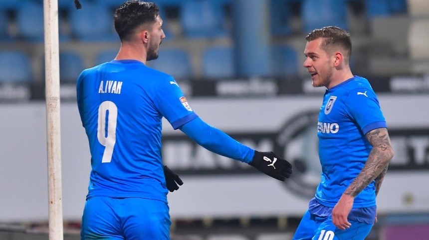 VIDEO | Gaz Metan Mediaş - Universitatea Craiova 0-2. Andrei Ivan a rezolvat meciul pentru olteni