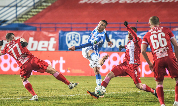 Probleme de lot la Dinamo: doi jucători sunt confirmaţi cu COVID-19, alţi şase sunt accidentaţi