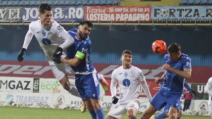 VIDEO | Gaz Metan Mediaş - FC Voluntari 1-1. Cele două echipe s-au încurcat şi anihilat reciproc