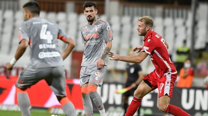 VIDEO | Dinamo - UTA 0-1. Sorescu a ratat un penalty! 'Roş-albii' rămân în zona retrogradării, fără victorie din ianuarie