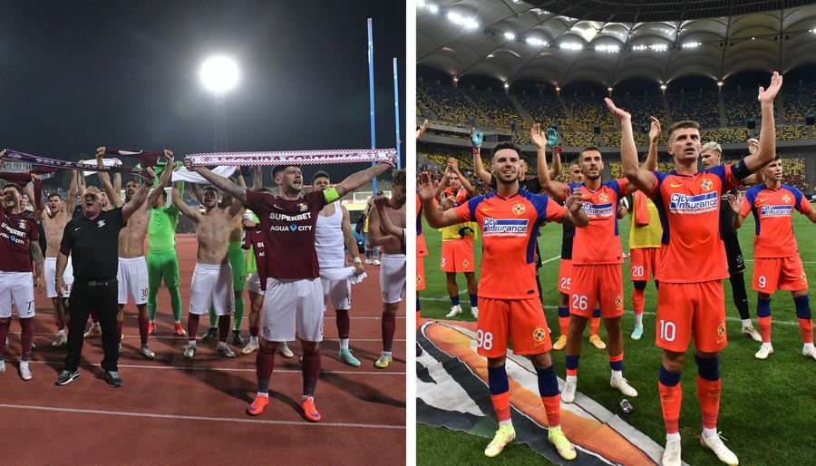 A început războiul declaraţiilor înaintea derby-ului Rapid - FCSB. Duckadam: "FCSB va câştiga lejer" / Pancu: "Nu va fi un meci uşor pentru FCSB"
