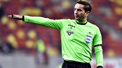 Colţescu arbitrează meciul CFR Cluj - Farul din Casa Liga 1