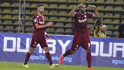 VIDEO ǀ FC Argeş - CFR Cluj 0-1. Parcurs perfect în Liga 1 pentru echipa lui Şumudică. Piteştenii au cerut două penalty-uri