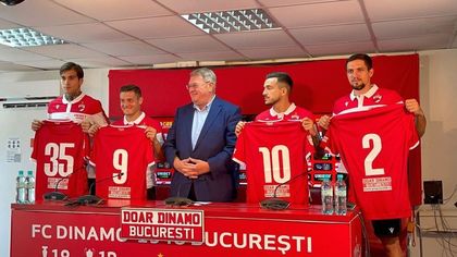 OFICIAL | Dinamo şi-a anunţat transferurile: "Va fi dirijorul echipei!". Iuliu Mureşan anunţă alte trei noutăţi