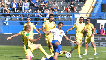 VIDEO ǀ Farul  – CS Mioveni 2-1. Ciobanu a adus victoria pentru echipa lui Hagi, care a urcat pe podiumul Ligii 1