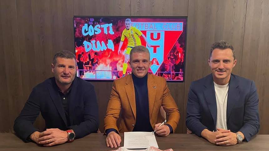 OFICIAL | UTA a transferat un fundaş trecut pe la Dinamo, Viitorul şi Astra